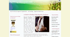 Desktop Screenshot of digestiveproblemscure.com